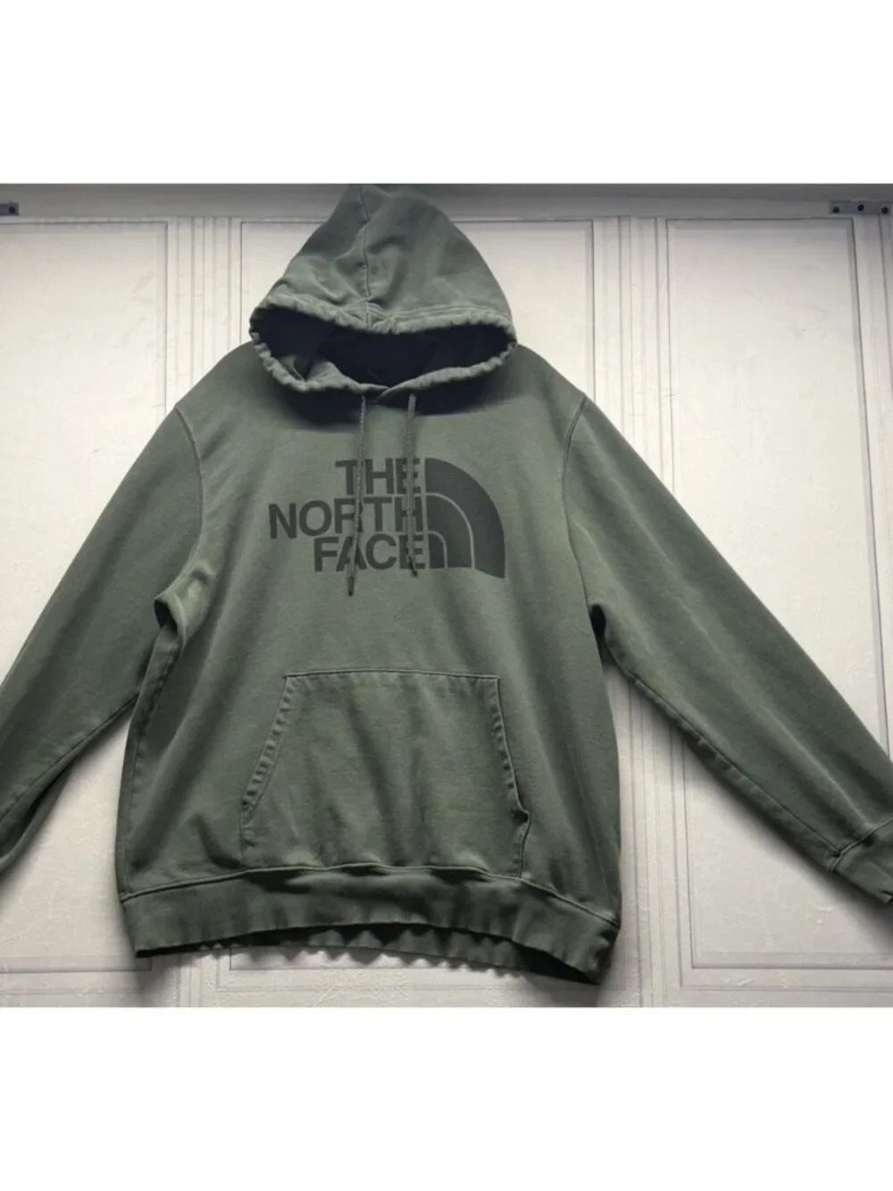 THE NORTH FACE HALF DOME THYME/BLACK PULLOVER HOODIE MEN'S XL GREEN